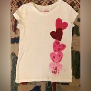 Circo Valentine’s Shirt Girls Large 10-12 EUC